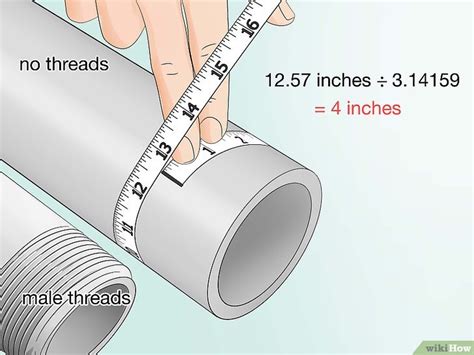 how to measure pipe thickness|how to identify pipe size.